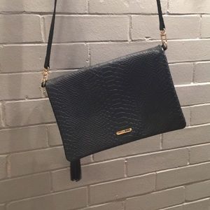 Navy Gigi New York Crossbody with tassel
